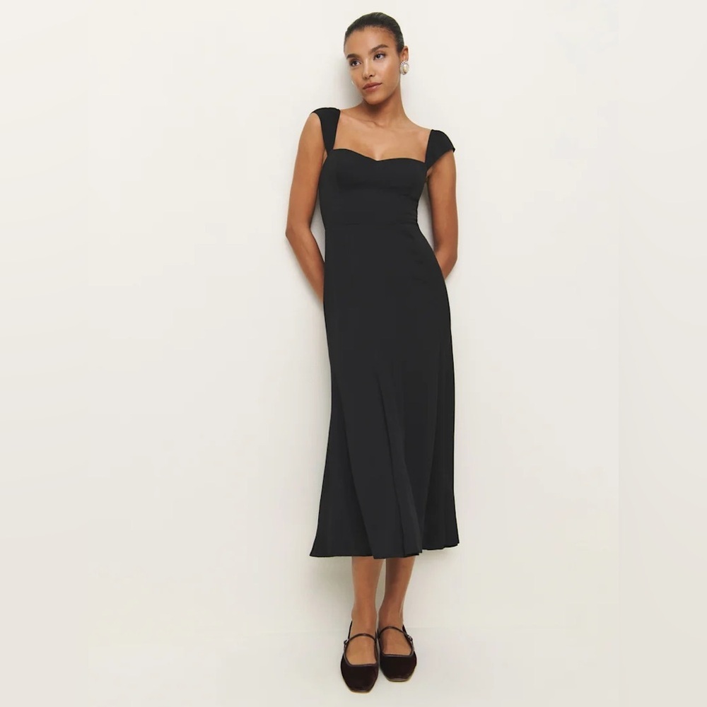 NWT Reformation ‘Bryson’ Dress. 2P- black